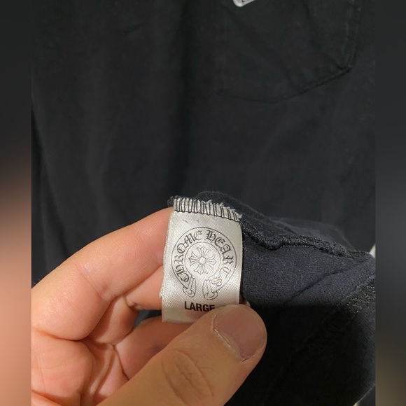 Rare Chrome Hearts Staff Long Sleeve Tee - Picture 5 of 9